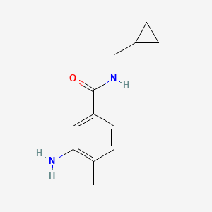 3-Amino-N-(cyclopropylmethyl)-4-methylbenzamide