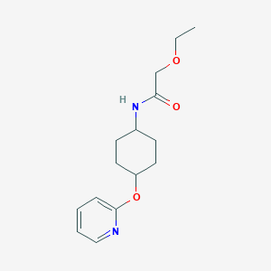 2-ethoxy-N-((1r,4r)-4-(pyridin-2-yloxy)cyclohexyl)acetamide