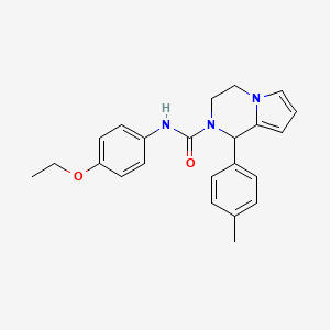 N-(4-ethoxyphenyl)-1-(p-tolyl)-3,4-dihydropyrrolo[1,2-a]pyrazine-2(1H)-carboxamide