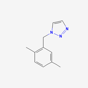 1-[(2,5-Dimethylphenyl)methyl]triazole