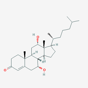 7alpha,12alpha-Dihydroxycholest-4-en-3-one