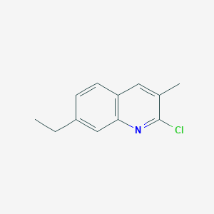 2-Chloro-7-ethyl-3-methylquinoline