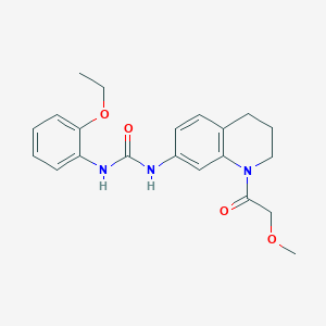 1-(2-Ethoxyphenyl)-3-(1-(2-methoxyacetyl)-1,2,3,4-tetrahydroquinolin-7-yl)urea