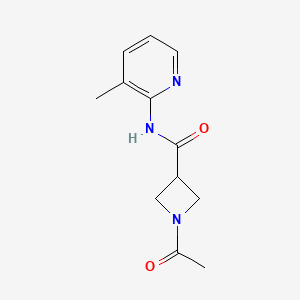 1-acetyl-N-(3-methylpyridin-2-yl)azetidine-3-carboxamide