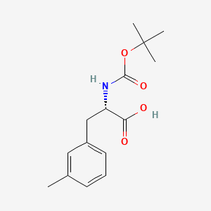 molecular formula C15H21NO4 B2503640 Boc-Phe(3-Me)-OH CAS No. 114873-06-2; 114873-14-2