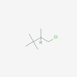 molecular formula C7H15Cl B2503709 1-Chloro-2,3,3-trimethylbutane CAS No. 54677-13-3
