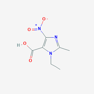 1-ethyl-2-methyl-4-nitro-1H-imidazole-5-carboxylic acid