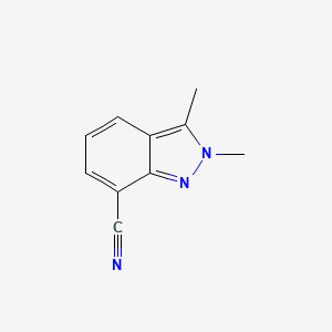 2,3-Dimethyl-2H-indazole-7-carbonitrile