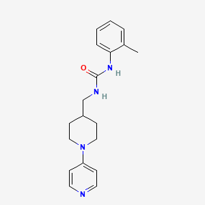 1-((1-(Pyridin-4-yl)piperidin-4-yl)methyl)-3-(o-tolyl)urea