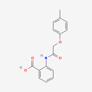 2-[2-(4-Methylphenoxy)acetamido]benzoic acid