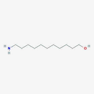 molecular formula C11H25NO B2504044 11-Aminoundecan-1-ol CAS No. 27780-89-8