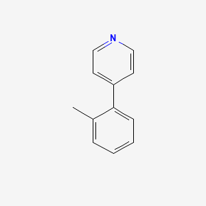 B2504100 4-(2-Methylphenyl)pyridine CAS No. 30456-66-7
