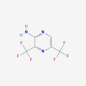 3,5-Bis(trifluoromethyl)pyrazin-2-amine