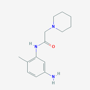 N-(5-Amino-2-methyl-phenyl)-2-piperidin-1-yl-acetamide