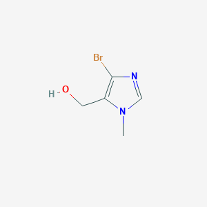 (4-bromo-1-methyl-1H-imidazol-5-yl)methanol