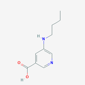 5-(Butylamino)pyridine-3-carboxylic acid