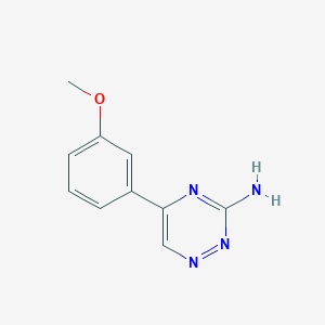 5-(3-Methoxyphenyl)-1,2,4-triazin-3-amine