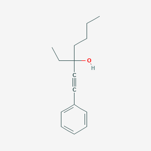 3-Ethyl-1-phenylhept-1-yn-3-ol
