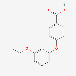 molecular formula C15H14O4 B2504809 4-(3-Ethoxyphenoxy)benzoic acid CAS No. 777031-99-9
