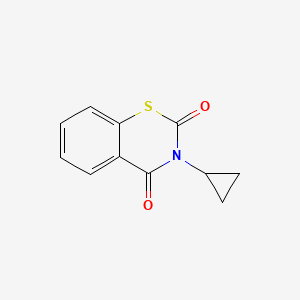 3-cyclopropyl-2H-1,3-benzothiazine-2,4(3H)-dione