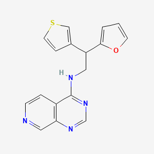 N-[2-(Furan-2-yl)-2-thiophen-3-ylethyl]pyrido[3,4-d]pyrimidin-4-amine