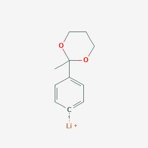 Lithium;2-methyl-2-phenyl-1,3-dioxane