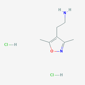 2-(3,5-Dimethylisoxazol-4-yl)ethanamine dihydrochloride