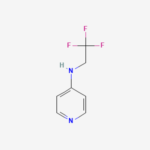N-(2,2,2-trifluoroethyl)pyridin-4-amine