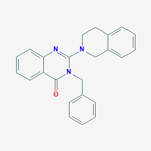 3-Benzyl-2-(1,2,3,4-tetrahydroisoquinolin-2-yl)-3,4-dihydroquinazolin-4-one