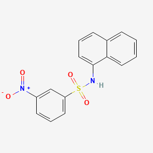 N-(1-Naphthyl)-3-nitrobenzenesulfonamide