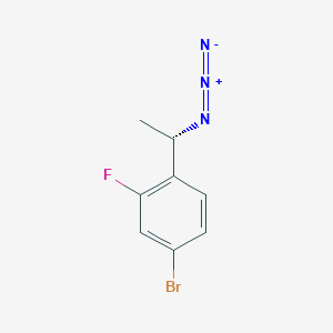 1-[(1S)-1-azidoethyl]-4-bromo-2-fluorobenzene