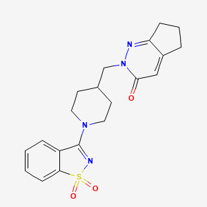 molecular formula C20H22N4O3S B2505081 RS6212 CAS No. 2097925-52-3