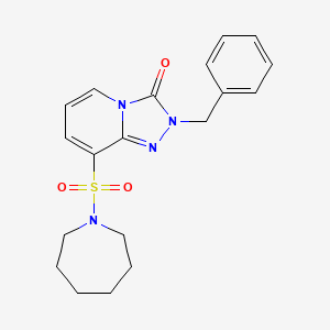 8-(azepan-1-ylsulfonyl)-2-benzyl-[1,2,4]triazolo[4,3-a]pyridin-3(2H)-one