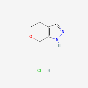 2,4,5,7-Tetrahydro-pyrano[3,4-c]pyrazole hydrochloride