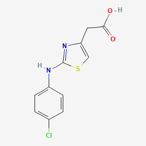[2-(4-Chloro-phenylamino)-thiazol-4-yl]-acetic acid