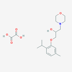 1-(2-Isopropyl-5-methylphenoxy)-3-morpholinopropan-2-ol oxalate