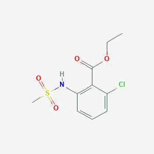 Ethyl 2-Chloro-6-(methylsulfonamido)benzoate