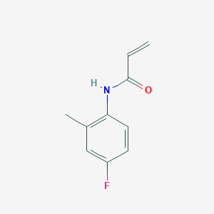 N-(4-fluoro-2-methylphenyl)prop-2-enamide