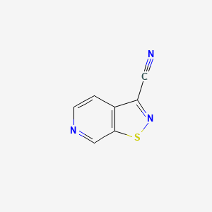 [1,2]Thiazolo[5,4-c]pyridine-3-carbonitrile