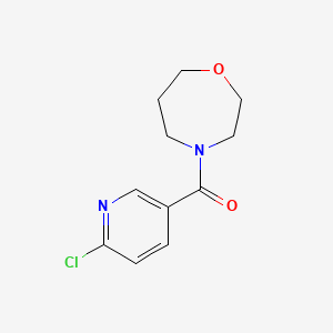 (6-Chloropyridin-3-yl)-(1,4-oxazepan-4-yl)methanone