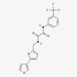 N1-([2,3'-bifuran]-5-ylmethyl)-N2-(3-(trifluoromethyl)phenyl)oxalamide