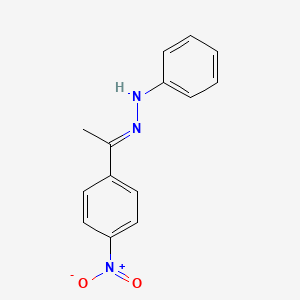 1-[1-(4-Nitrophenyl)ethylidene]-2-phenylhydrazine