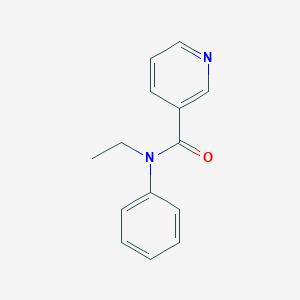 molecular formula C14H14N2O B250560 N-ethyl-N-phenylpyridine-3-carboxamide 