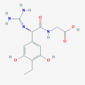 molecular formula C13H18N4O5 B025057 Resorcinomycin B CAS No. 100234-69-3