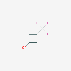 molecular formula C5H5F3O B2505727 3-(Trifluoromethyl)cyclobutan-1-one CAS No. 1511981-13-7