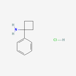 B2505739 1-Phenylcyclobutanamine hydrochloride CAS No. 120218-45-3; 1272756-07-6