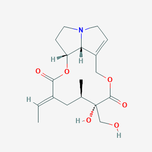 molecular formula C18H25NO6 B025058 Usaramine CAS No. 15503-87-4