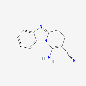 1-Aminopyrido[1,2-a]benzimidazole-2-carbonitrile