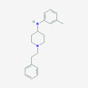 N-(3-methylphenyl)-1-(2-phenylethyl)-4-piperidinamine