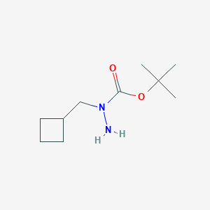 Tert-butyl N-amino-N-(cyclobutylmethyl)carbamate